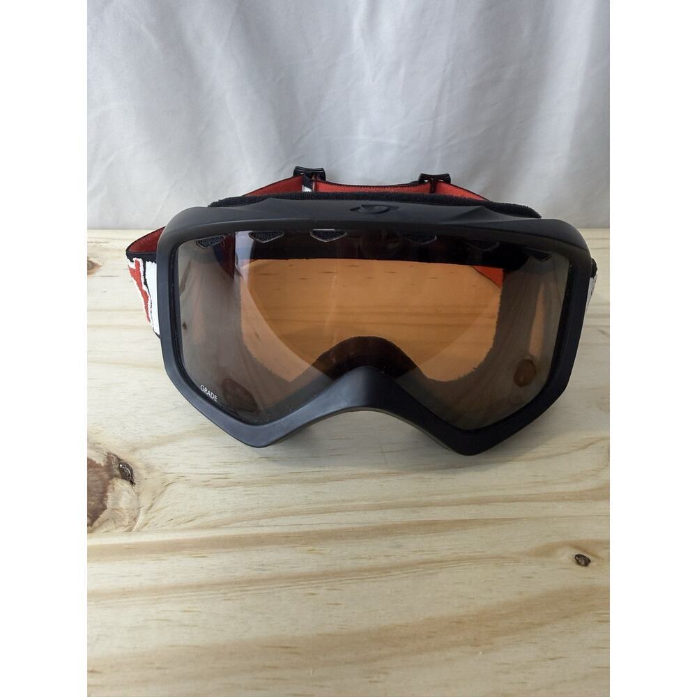 Giro Ski Snowboard Goggles Black Frame Smoke Lens Winter Snow One Size Unisex